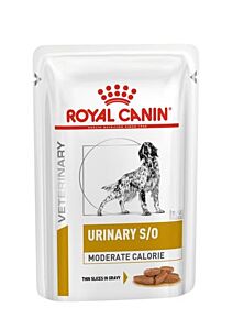 RC Urinary S/O Moderate Calorie hond 12x100 gr hond