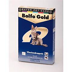 Bolfo Gold kat 40 2 x 0,4 ml pipet