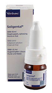 Soligental 3000 IE/ml oogdruppels 5ml