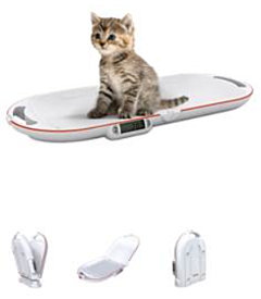 Inklapbare baby/dieren weegschaal tot max 15kg