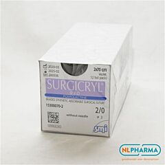 Surgicryl 910 ep-3 usp 2-0 zonder naald 70cm, 2 stuks WK 48