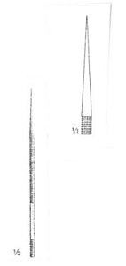 Traanbuisdilitator Wilder 11cm long taper