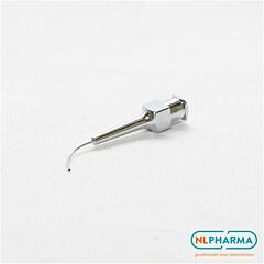 Traanbuiscanule gebogen ongeknopt  0,6mm