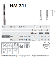 Meisinger hm boren HM33L 315.012 5 stuks