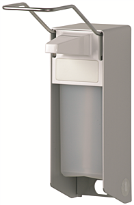 Zeep / desinfectie dispenser met lange elleboogbeugel 500ml