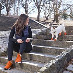 Pawz dog shoe, XS, 5.1 cm, orange