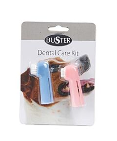 BUSTER dental care set, 2 brushes