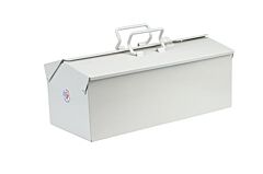 Metal case with tray 45x20x18 cm