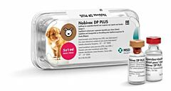 Nobivac DP Plus 5x1ds + 5 x 1ds diluant (voorheen puppy DP)