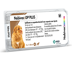 Nobivac DP PLUS 5 x 1 dosis + 5 x 1ds diluant