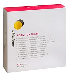 L-Mesitran Foam 10x10cm doosje 10 stuks