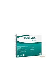 Isemid 1mg 90 tabletten voor honden 2.5 - 11.5 kg