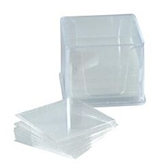 Dekglaasjes 18x18 mm 100/pk