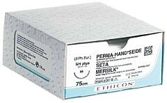 Ethicon PH-Zijde zwart gevlochten 5-0 K880H BB-nld 75cm 36st