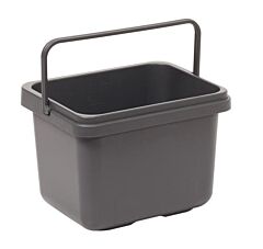 TASKI emmer 7 liter met handvat grijs