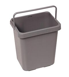 TASKI emmer 12 liter met handvat grijs