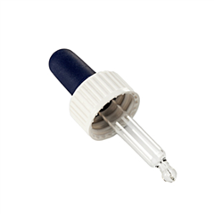 Druppelflacon pipet blauw 5 ml