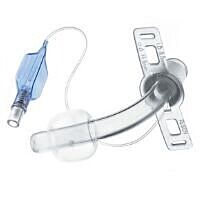 Tracheostomie tube crystal clear met cuff maat 5 per stuk
