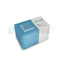 Dispovet Non-woven gaaskompres 7,5x7,5cm 4 lgs 100 stuks