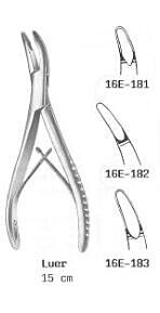 NL Pharma Knabbeltang botchirurgie rongeur luer 15 cm geb.