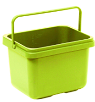 TASKI emmer 7 liter met handvat geel