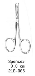 NL Pharma Spencer Ligatuur Schaar recht 9 cm