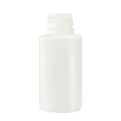 Fles plastic zonder dop 250 ml per stuk HDPE