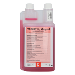 Coditane 5% 1L CASCADE LEVERTIJD ONBEKEND