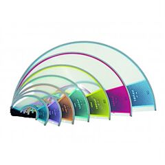 Hondenkraag Genia Velfast klittenband 30 cm Blauw 12 stuks