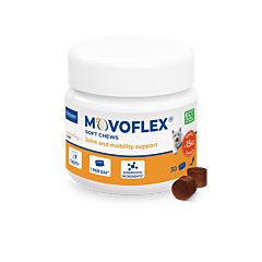 Movoflex soft chews hond S <15 kg 30 stuks