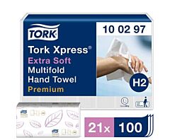Tork Xpress® Extra Zachte Handdoek 2-L XL Premium 21x100