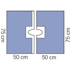 Evercare zelfklevend gatdoek 50x75cm, 2-delig 35 stuks