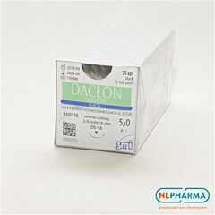 Daclon Nylon Blue ep 3,5 usp 0 ds 24mm 75cm 12 stuks