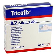 Tricofix kousverband 02192-00 Maat B 20m x 2,5cm