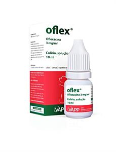 Oflex oogdruppels Ofloxacine 3mg/ml 10ml CASCADE
