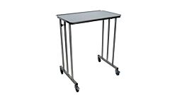 In hoogte verstelbare brugtafel (Merk Vetinox)