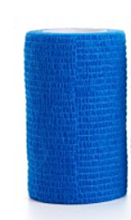 Bandage VetDaily Cohesive Flex 10cmx4.5m Blauw 24 st