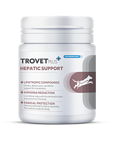 TROVETPLUS Hepatic Support Dog / Cat 120 bites