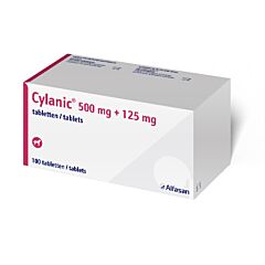 Cylanic 500-125 mg 100 tabletten