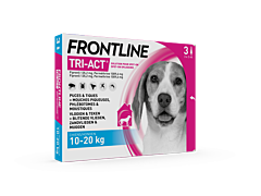 Frontline Tri-Act Spot On Hond  M(10-20kg)3 pipet