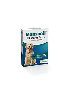 Mansonil dog 10 tast 2 tabletten NL