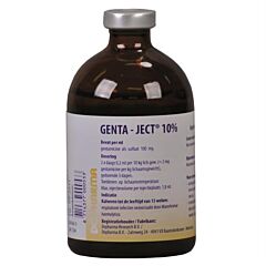 Gentaject 10%  100 ml - Let op extra omschrijving