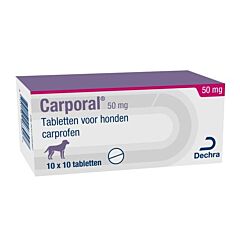 Carporal 50 mg 10x10 tabletten
