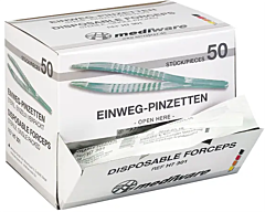 Pincet anatomisch steriel disposable 50 stuks