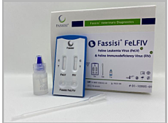 Fassisi Sneltest FelFIV (FelV+FIV) 100 stuks
