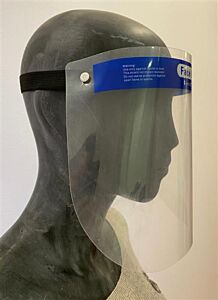 Gelaatsbeschermer met zachte hoofdband 1 stuk