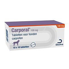 Carporal 100 mg 10 x 10 tabletten