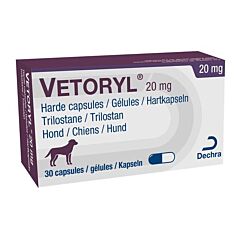 Vetoryl 20 mg 3 x 10 capsules