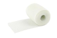 KRUUSE Glasvezel gipsverband, 5 cm x 3,6 meter wit