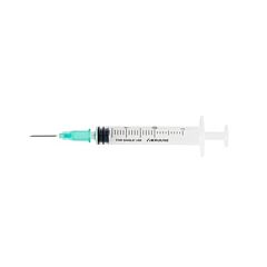 Spuit/naald KRUUSE 2-3 ml 21G x 5/8" (0,8x16mm) groen 100 st